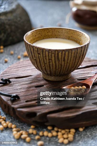 close-up of coffee cup on table - chai tea stock pictures, royalty-free photos & images