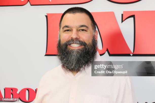 Andrew Miano attends the "About My Father" premiere at SVA Theater on May 09, 2023 in New York City.
