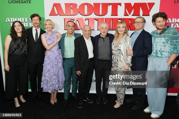 Laura Terruso, Anders Holm, Leslie Bibb, Sebastian Maniscalco, Salvo Maniscalco, Robert De Niro, Kim Cattrall, David Rasche and Brett Dier attend the...