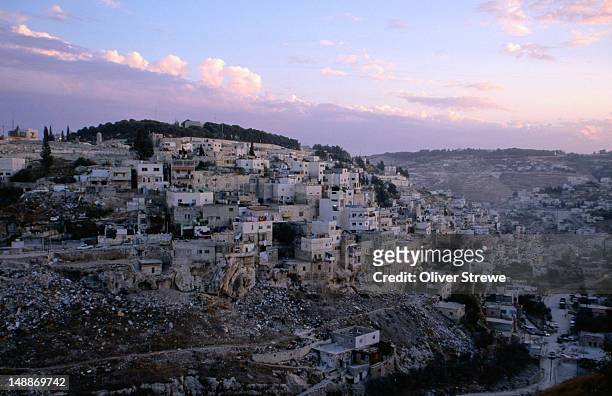 the territory of palestine beyond the west bank and gaza strip - jerusalem stock pictures, royalty-free photos & images