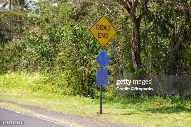 Decatur St Dead End Sign Dead End Road Signs