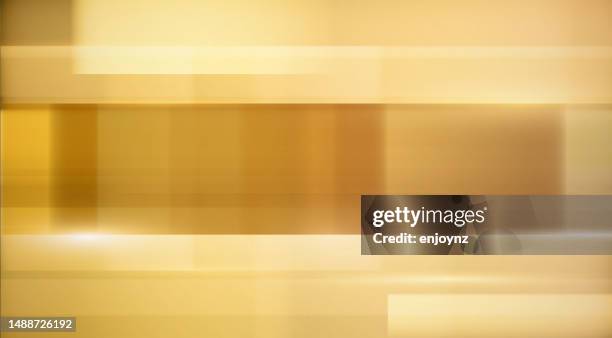 fast blurred golden shapes background - gold render stock illustrations