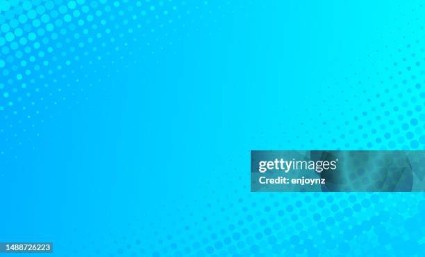 pop art abstrakt blau lila hintergrund - türkis blau stock-grafiken, -clipart, -cartoons und -symbole