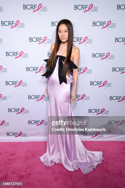 Vera Wang attends the Breast Cancer Research Foundation Hot Pink Party at The Glasshouse on May 09, 2023 in New York City.