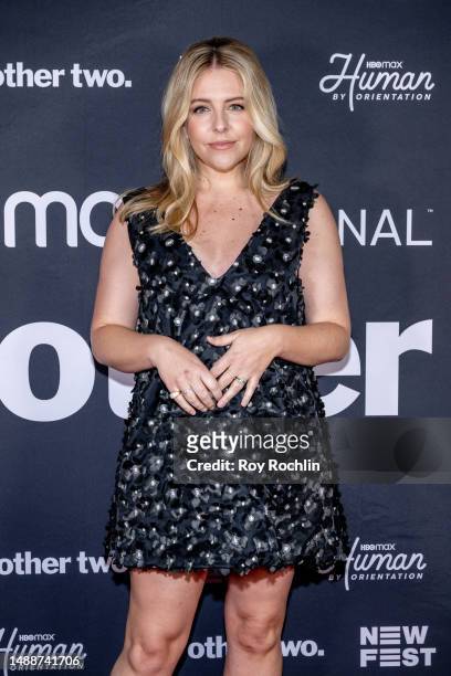 Heléne Yorke attends the NewFest/Max Original screening of "The Other Two" season 3 at Nitehawk Cinema on May 09, 2023 in New York City.