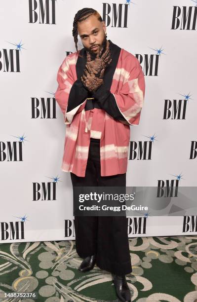 Jidenna attends the 71st Annual BMI Pop Awards at Beverly Wilshire, A Four Seasons Hotel on May 09, 2023 in Beverly Hills, California.