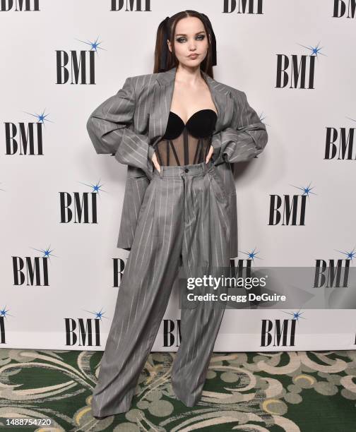 Dove Cameron attends the 71st Annual BMI Pop Awards at Beverly Wilshire, A Four Seasons Hotel on May 09, 2023 in Beverly Hills, California.