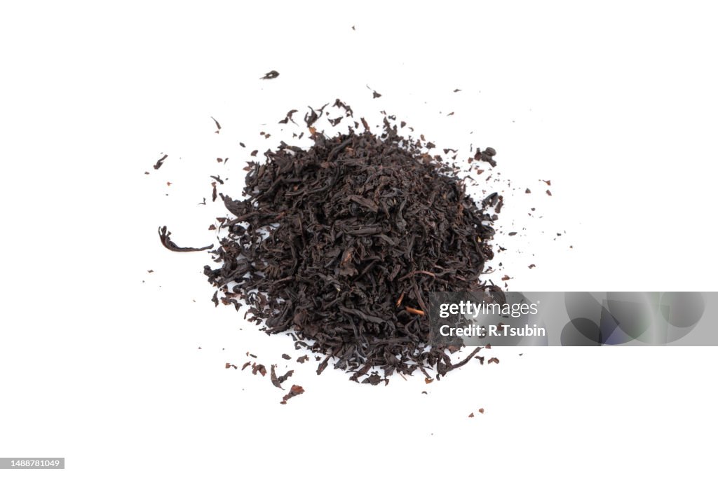 Dry black tea
