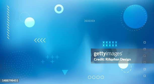 modern dark blue navy gradient abstract background with geometric shape elements and blank space design. futuristic business presentation background design - dynamic triangle background stock illustrations