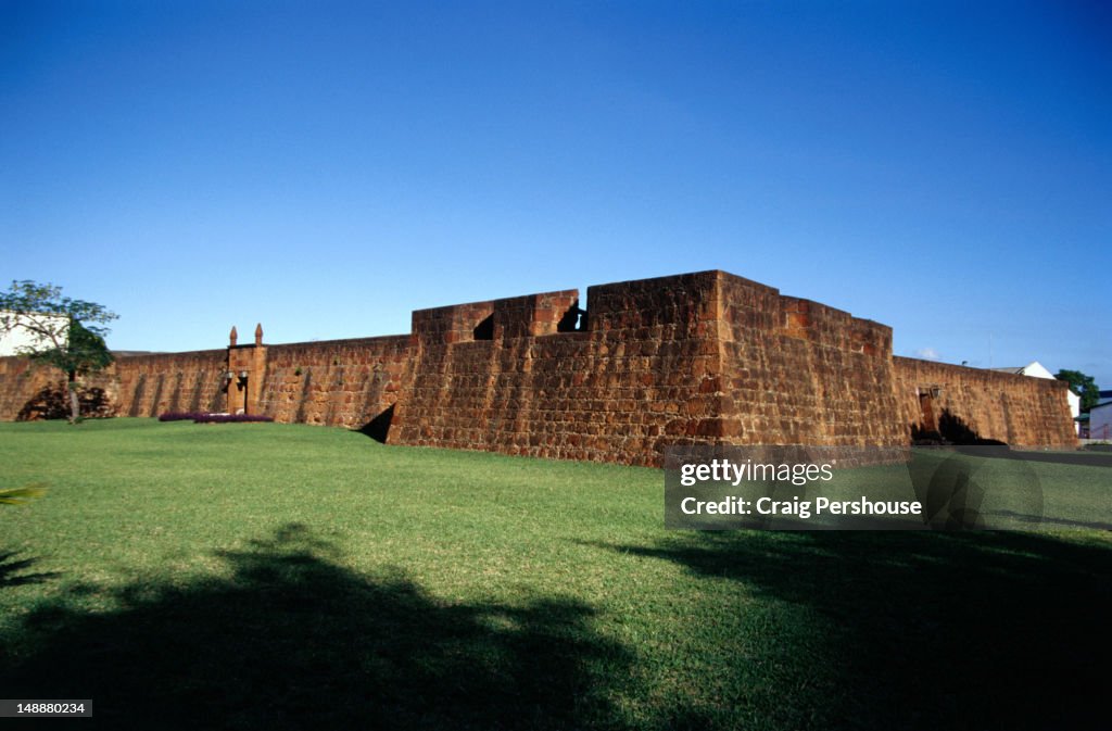 Maputo's 19th century Portuguese fort.