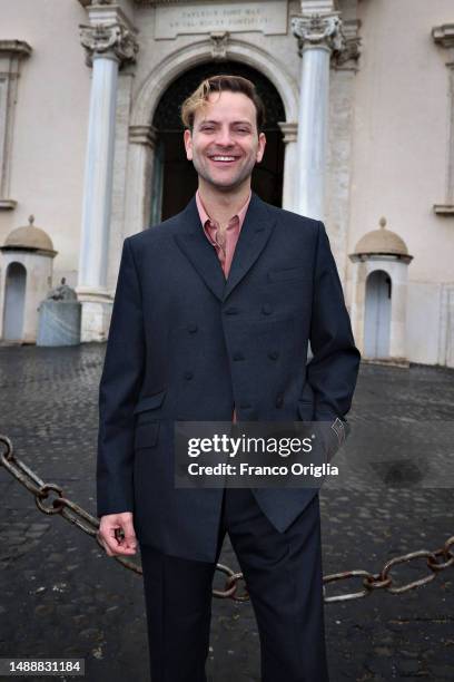 Alessandro Borghi attends the 68th David Di Donatello nomination ceremony at Quirinale on May 10, 2023 in Rome, Italy.