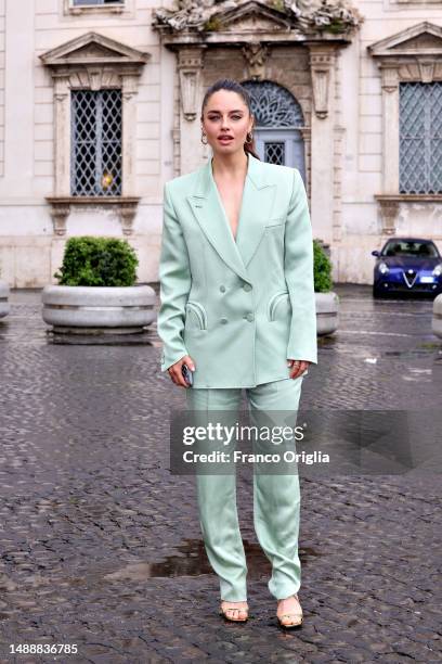 Matilde Gioli attends the 68th David Di Donatello nomination ceremony at Quirinale on May 10, 2023 in Rome, Italy.