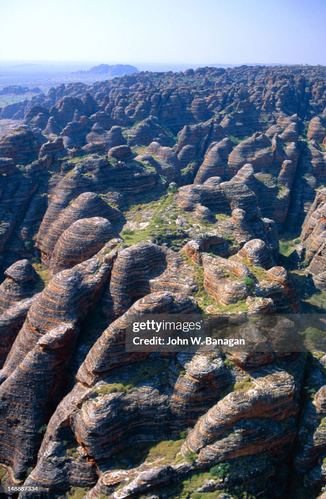 Bungle Bungles natural rock formations in Kimberleys.