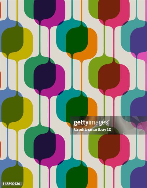 60s Square Pattern 1960s Home Wallpaper Photos and Premium High Res Pictures - Getty Images