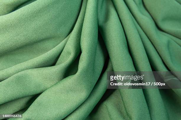 full frame shot of green fabric,romania - rayon stock pictures, royalty-free photos & images
