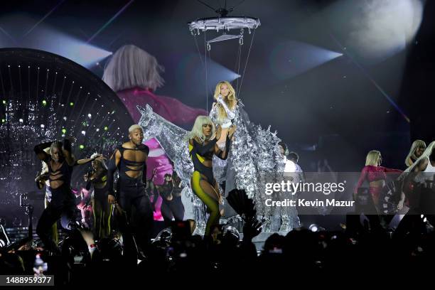 Beyoncé performs onstage during the opening night of the “RENAISSANCE WORLD TOUR” at Friends Arena on May 10, 2023 in Stockholm, Sweden.