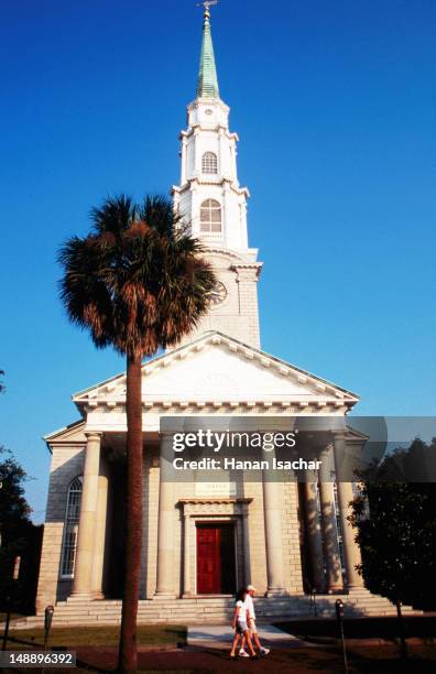 independent presbyterian church. - presbyterianisme stockfoto's en -beelden