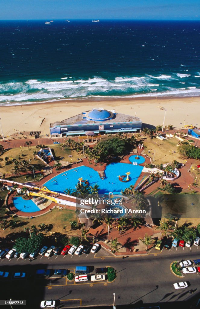 Swimming pool on the Promenade.