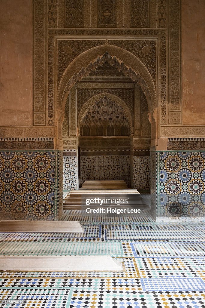 Queen's Tombs at Saadian Tombs.