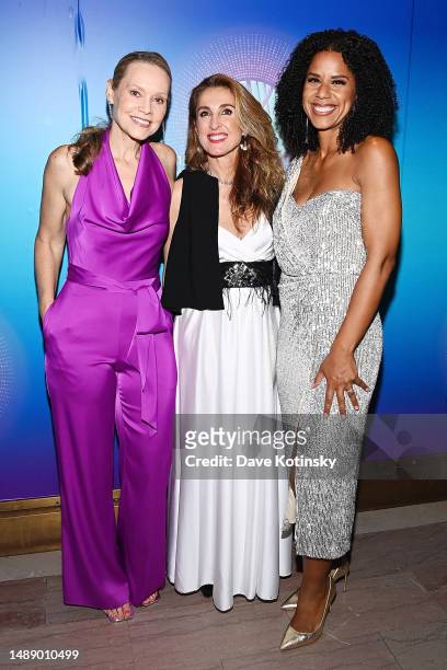 Anne Fitzgibbon, Dani Bedoni and Adriana Diaz attend The Harmony Program 15th Annual Gala at Sony Hall on May 10, 2023 in New York City.