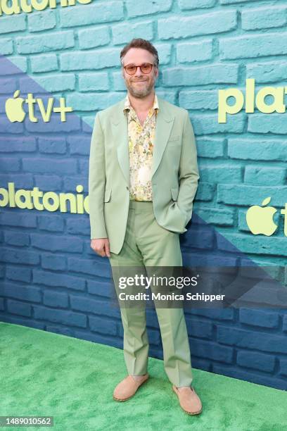 Seth Rogen attends the Los Angeles premiere of Apple TV+ Original Series "Platonic" at Regal LA Live on May 10, 2023 in Los Angeles, California.