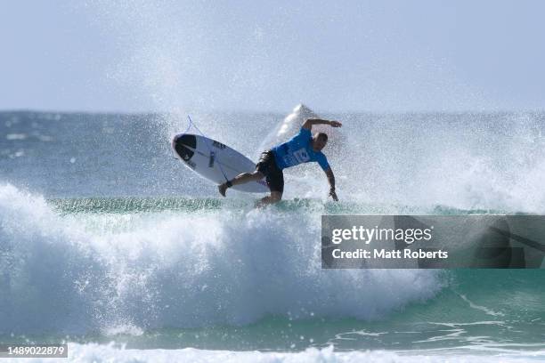 Jackson Baker of Australia competes during the 2023 Gold Coast Pro at Snapper Rocks on May 11, 2023 in Gold Coast, Australia.