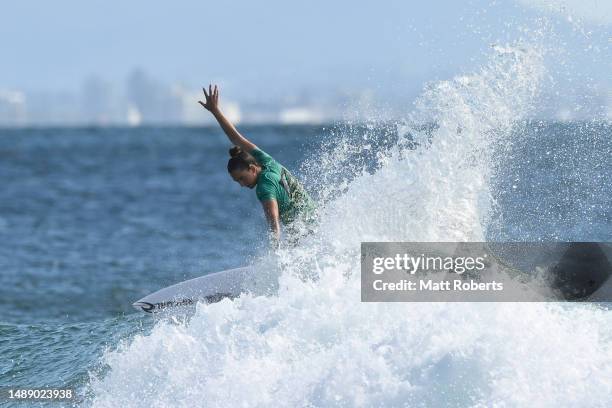 Kobie Enright of Australia competes during the 2023 Gold Coast Pro at Snapper Rocks on May 11, 2023 in Gold Coast, Australia.