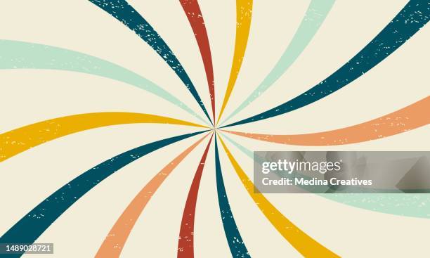 Classic Vintage Retro Rays Background High-Res Vector Graphic - Getty ...