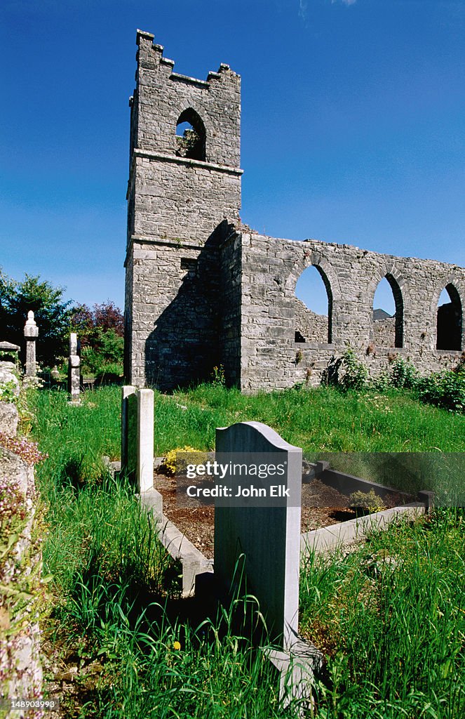 The old church at Cong Abbey.