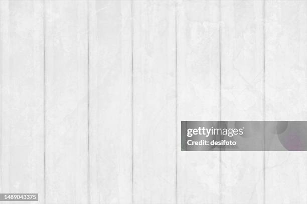 horizontal vector backdrop of a grunge textured striped wooden panelling in light grey or greyish white color with vertical lines or stripes all over like parquet pattern on wooden flooring - grooved stock illustrations