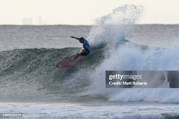 Stephanie Gilmore of Australia competes during the 2023 Gold Coast Pro at Snapper Rocks on May 11, 2023 in Gold Coast, Australia.