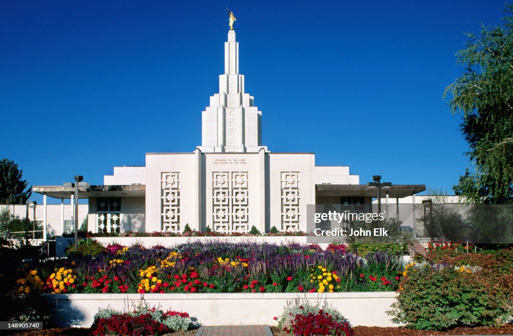 Mormon Temple.