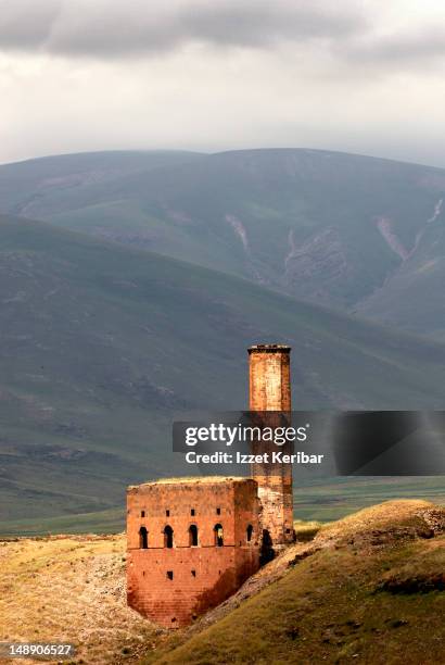 seljukite mosque at ani. - kars stock pictures, royalty-free photos & images
