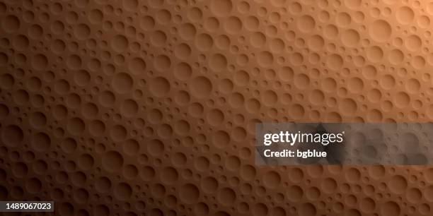 abstract brown background - geometric texture - chocolate balls stock illustrations