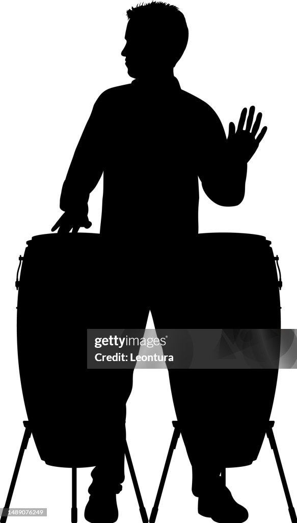 Drummer Silhouette
