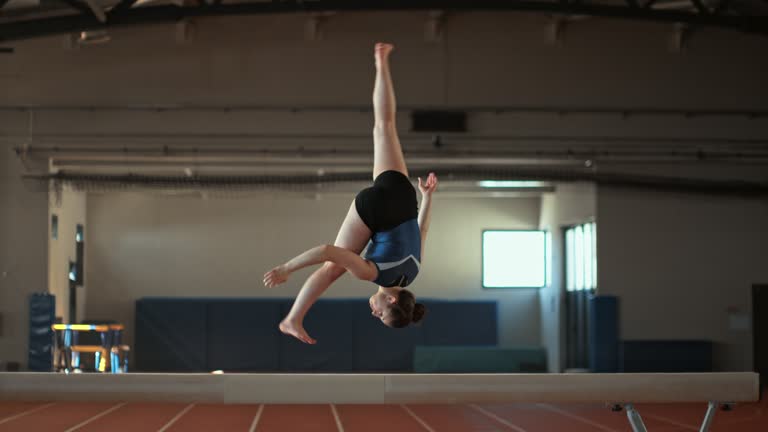 Summersault 419 Gymnast Somersault Stock Videos, Footage, & 4K Video Clips - Getty ...