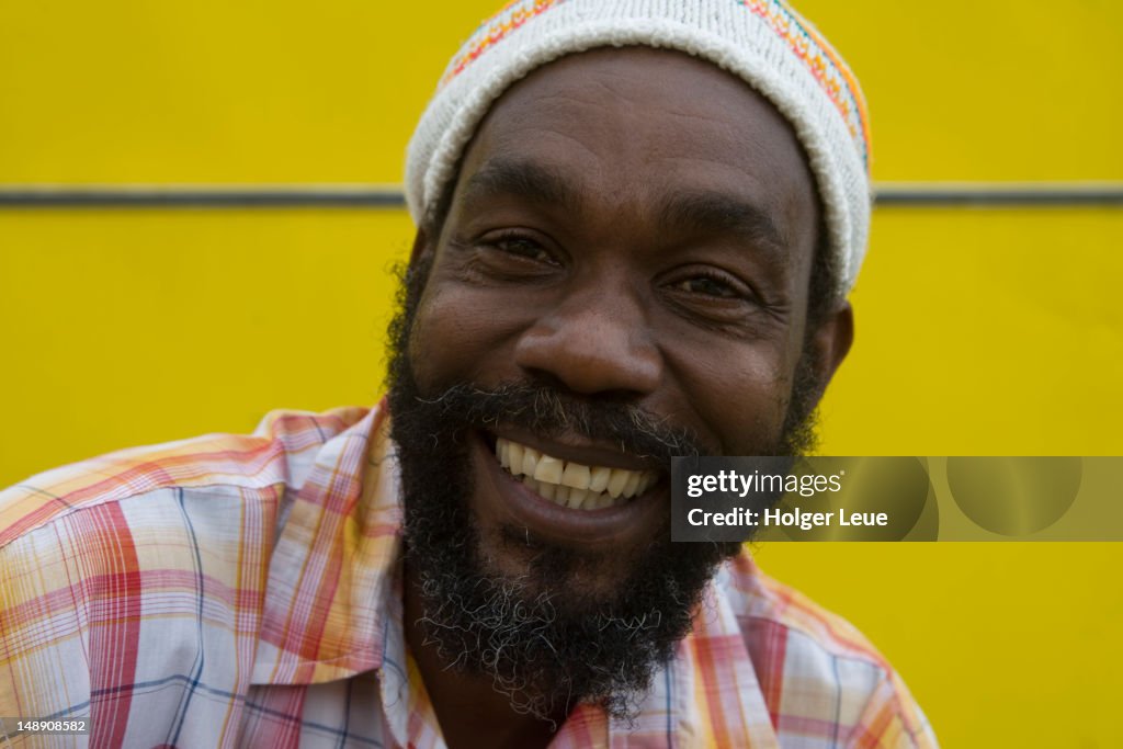 Friendly Jamaican man.