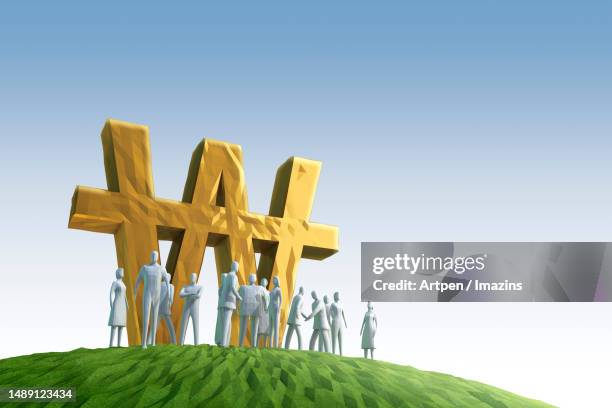3d, cg, illustration, object, background - grass low angle stock illustrations