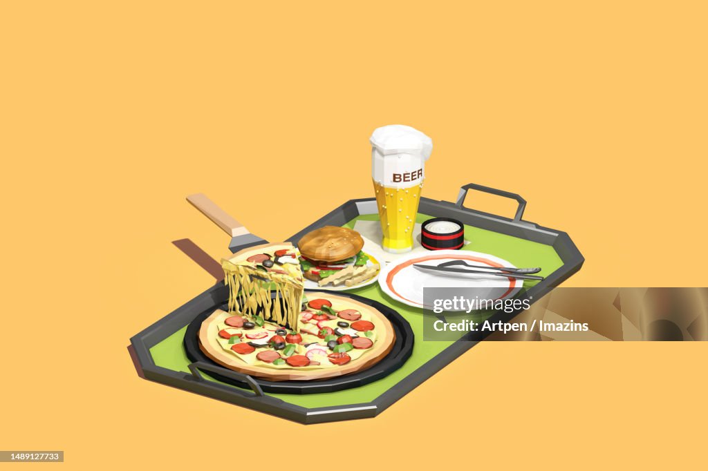 3D, CG, illustration, object, background