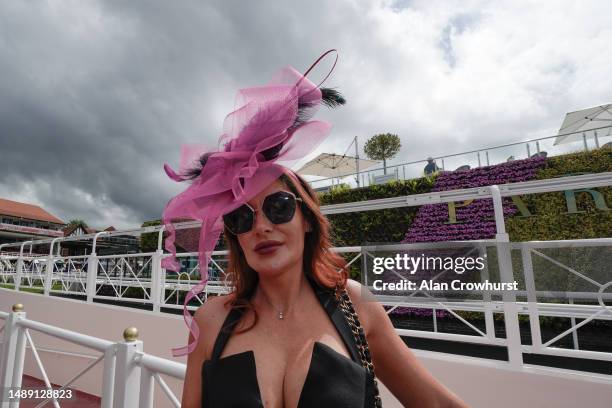 Fashion on 'Ladies Day' at Chester Racecourse on May 11, 2023 in Chester, England.