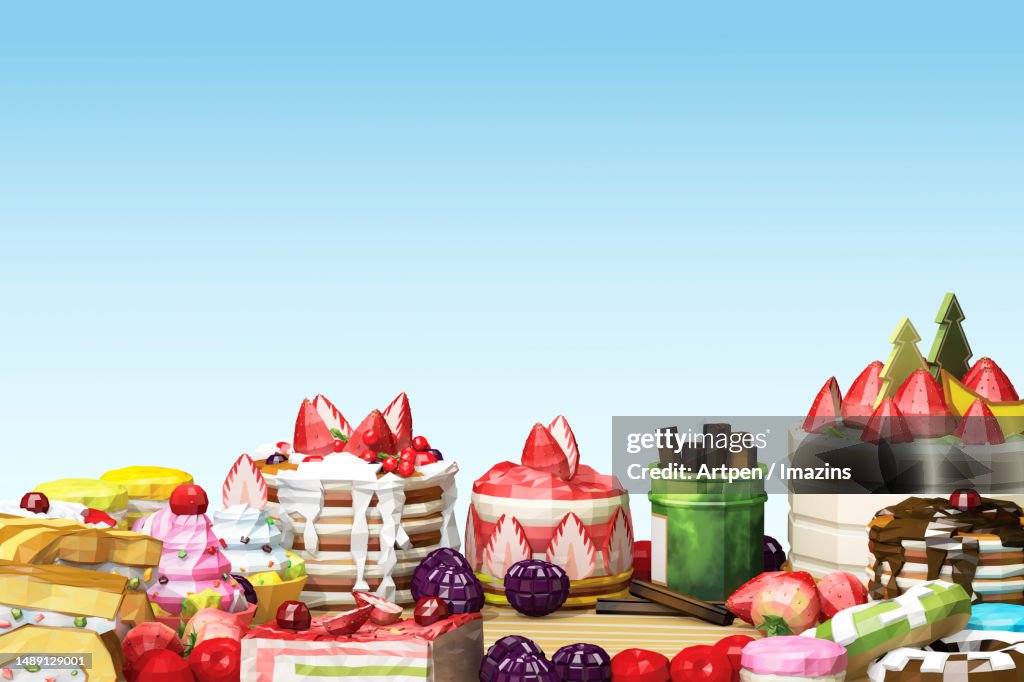 3D, CG, illustration, object, background