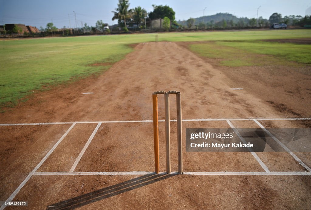 Cricket pitch & field
