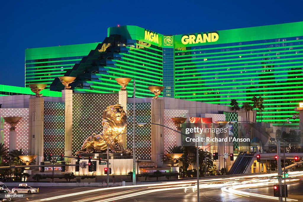 MGM Grand Hotel and Casino.