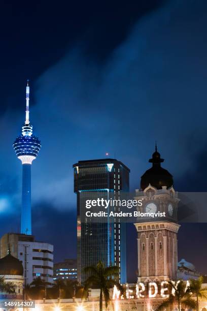 Wisma Merdeka Building Wisma Merdeka Stock-Fotos und Bilder - Getty Images