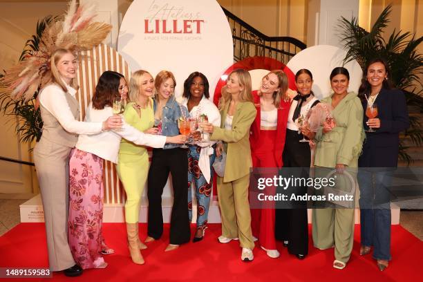 Fee Zimmermann, Lillet Brand Ambassador, Sila Sahin, Janin Ullmann, Diana zur Löwen, Motsi Mabuse, Carmen Kroll aka carmushka, Kim Hnizdo, Rabea...