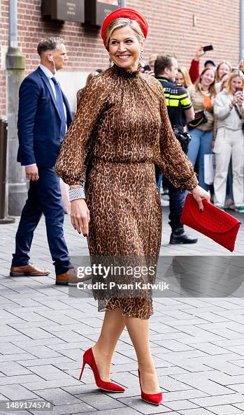 Queen Maxima OF The Netherlands Attends The B For Goods Conference In Amsterdam Queen Maxima OF The Netherlands Attends The B For Goods Conference In Amsterdam