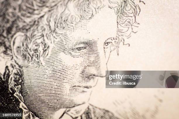 portrait of famous authors from the past: harriet beecher stowe - harriet-beecher-stowe stock illustrations