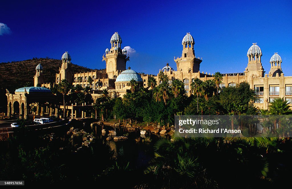 The incredibly opulent Palace of the Lost City Hotel