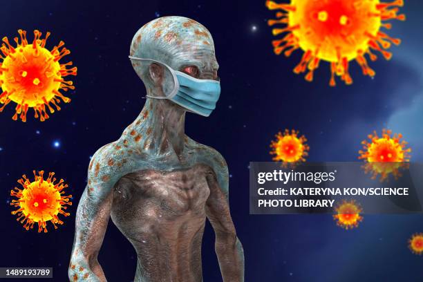 3d Virus Monster Photos and Premium High Res Pictures - Getty Images