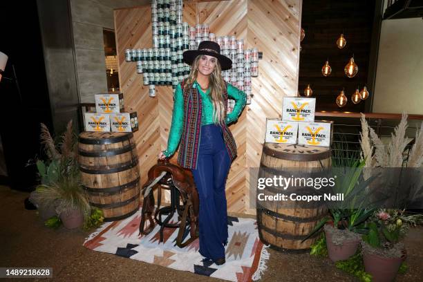 Lainey Wilson attends A Texas Toast to Trailblazing Women hosted by Katie Beal Brown and Lainey Wilson at Haywire on May 10, 2023 in Plano, Texas.